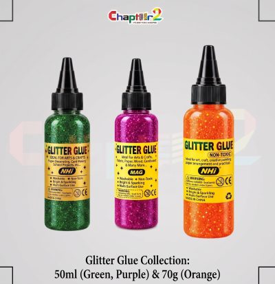Sparkling Glitter Glue Collection – Washable Multi-Surface Craft Glue Set