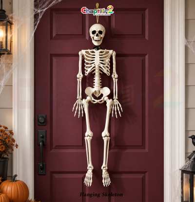 Skeleton hanging skeleton 3 ft full body posable halloween decor